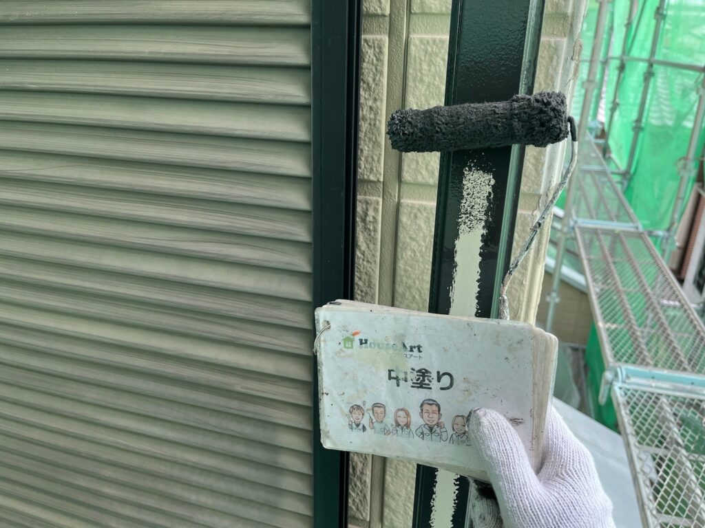 樋中塗り