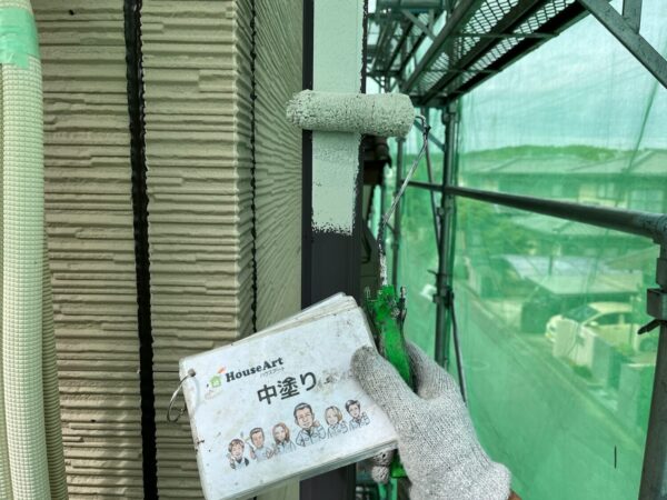 樋中塗り