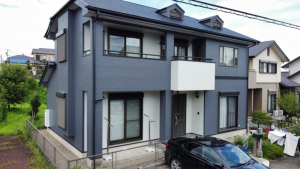 津市H様邸【屋根、外壁塗装】施工事例