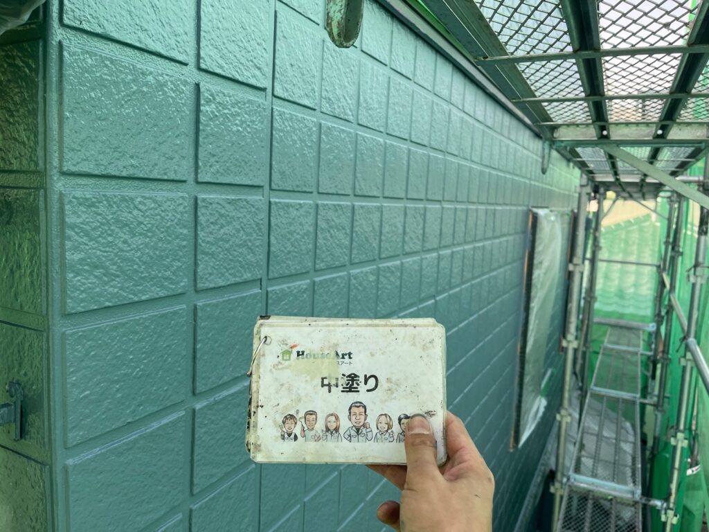 中塗り完了