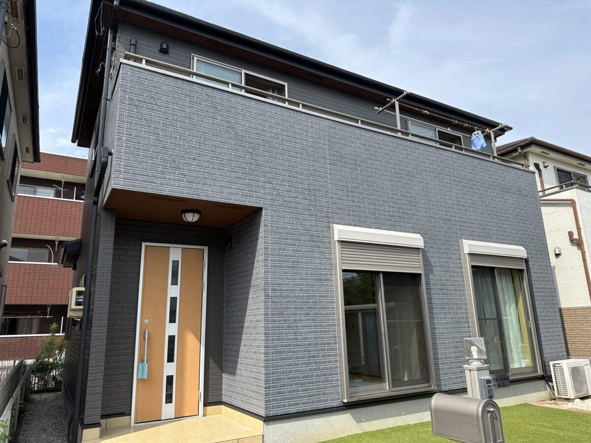 津市M様邸【屋根、外壁塗装】施工事例