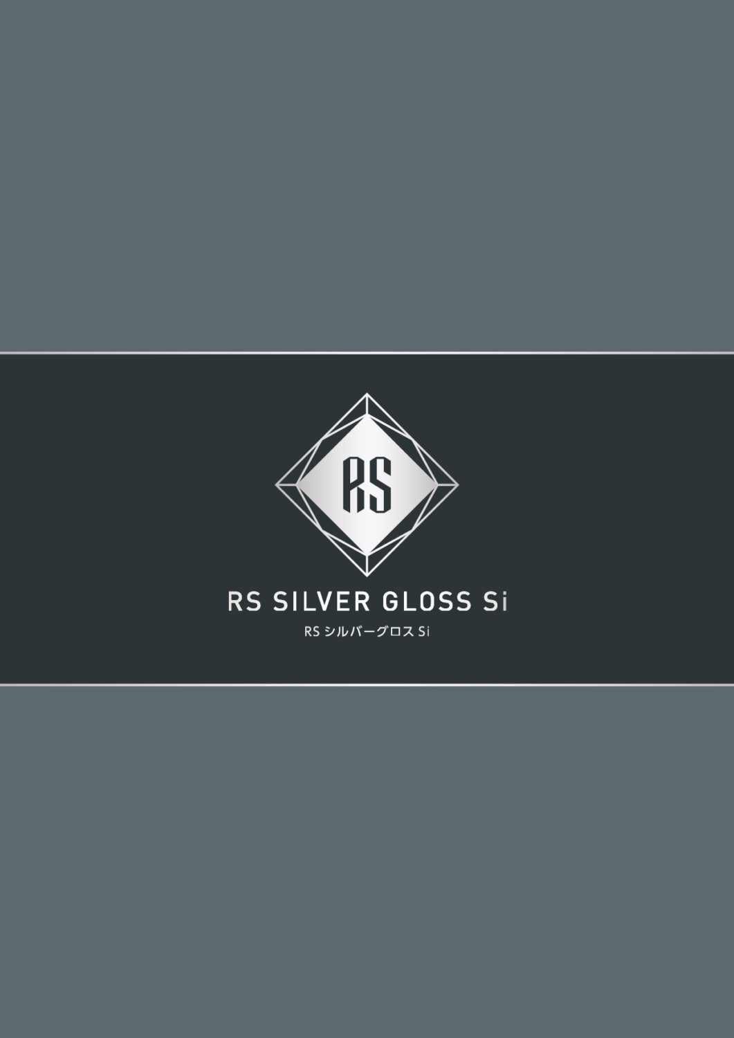 一歩先のシリコン塗料【RSシルバーグロス】