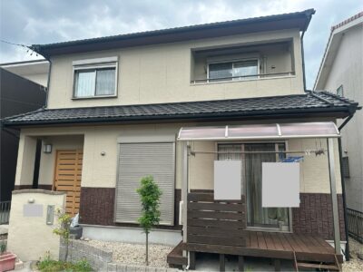 松阪M様邸　外壁塗装事例