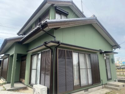 津市S様邸　外壁塗装事例