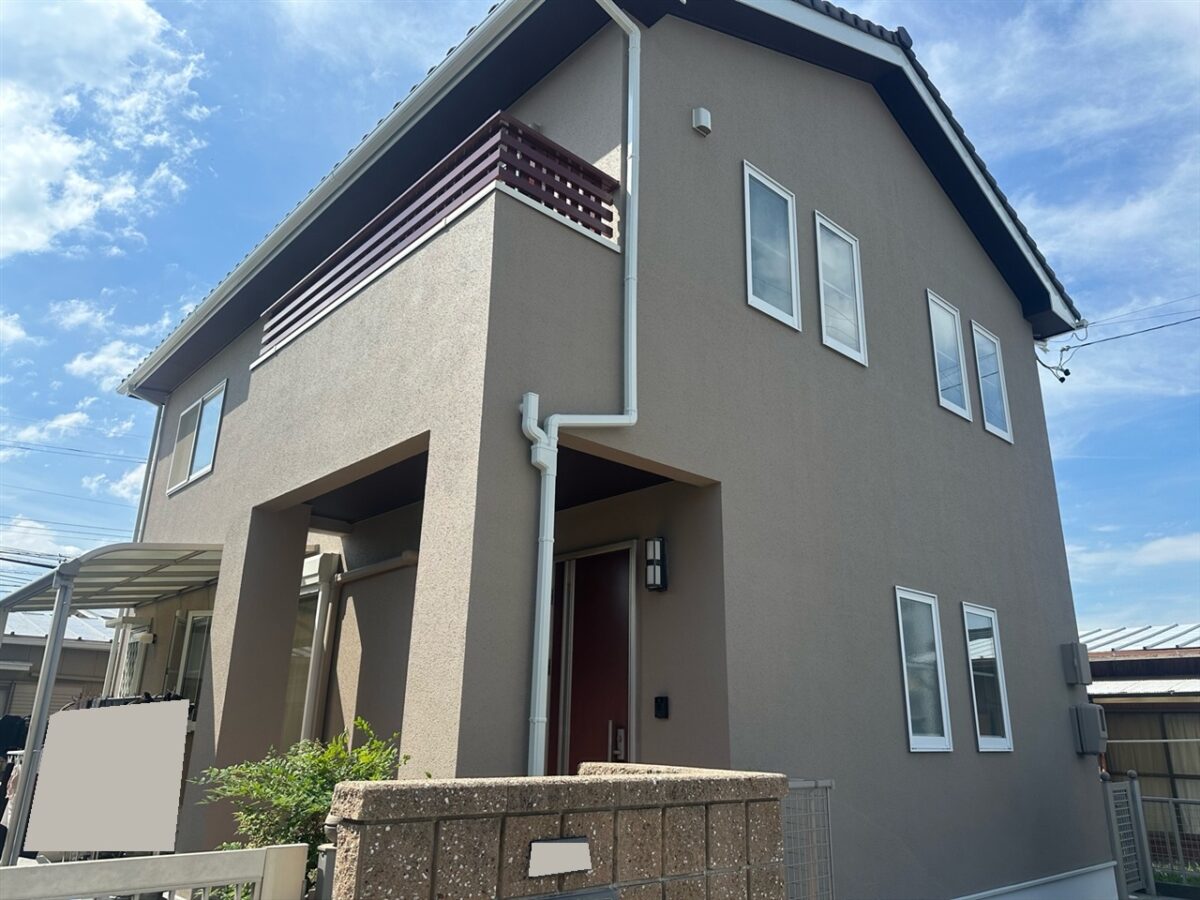 艶消しフッ素塗料でモダンでおしゃれなお住まいへ