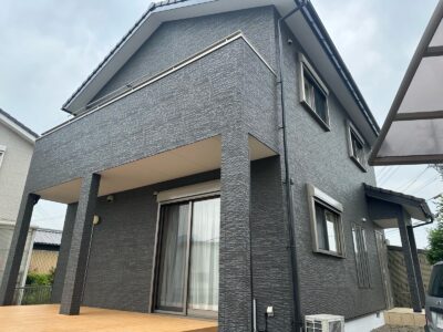 津市H様邸　外壁塗装事例