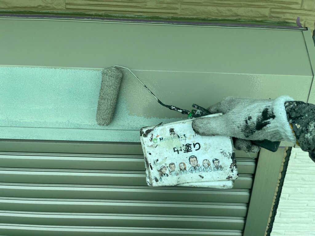 シャッターBOX　中塗り