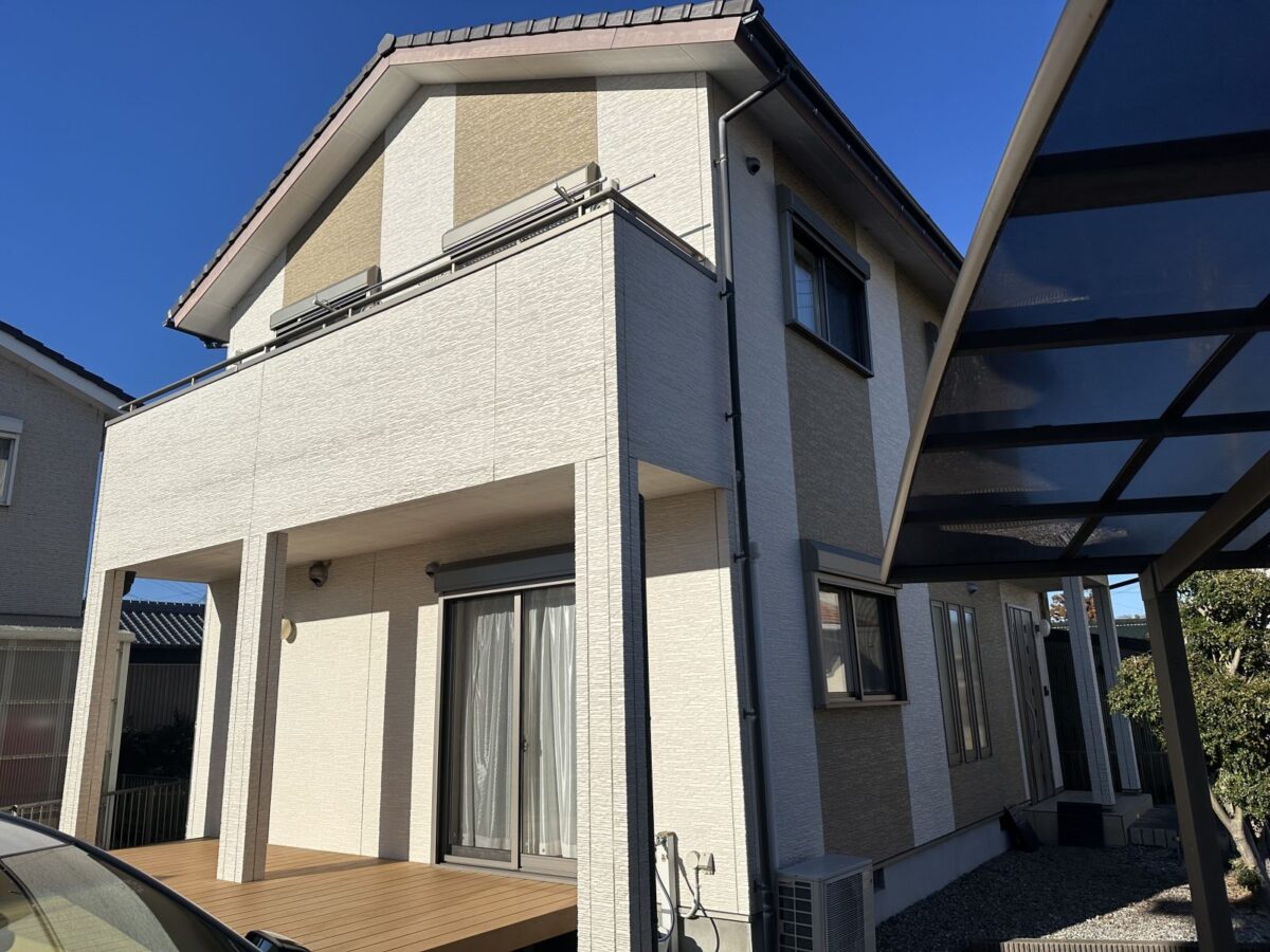 高耐久フッ素塗料で高耐久長持ちな住まいへ