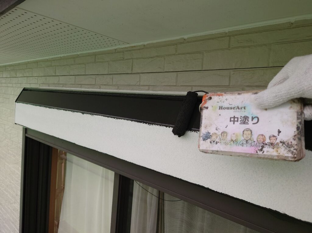シャッターBOX　中塗り