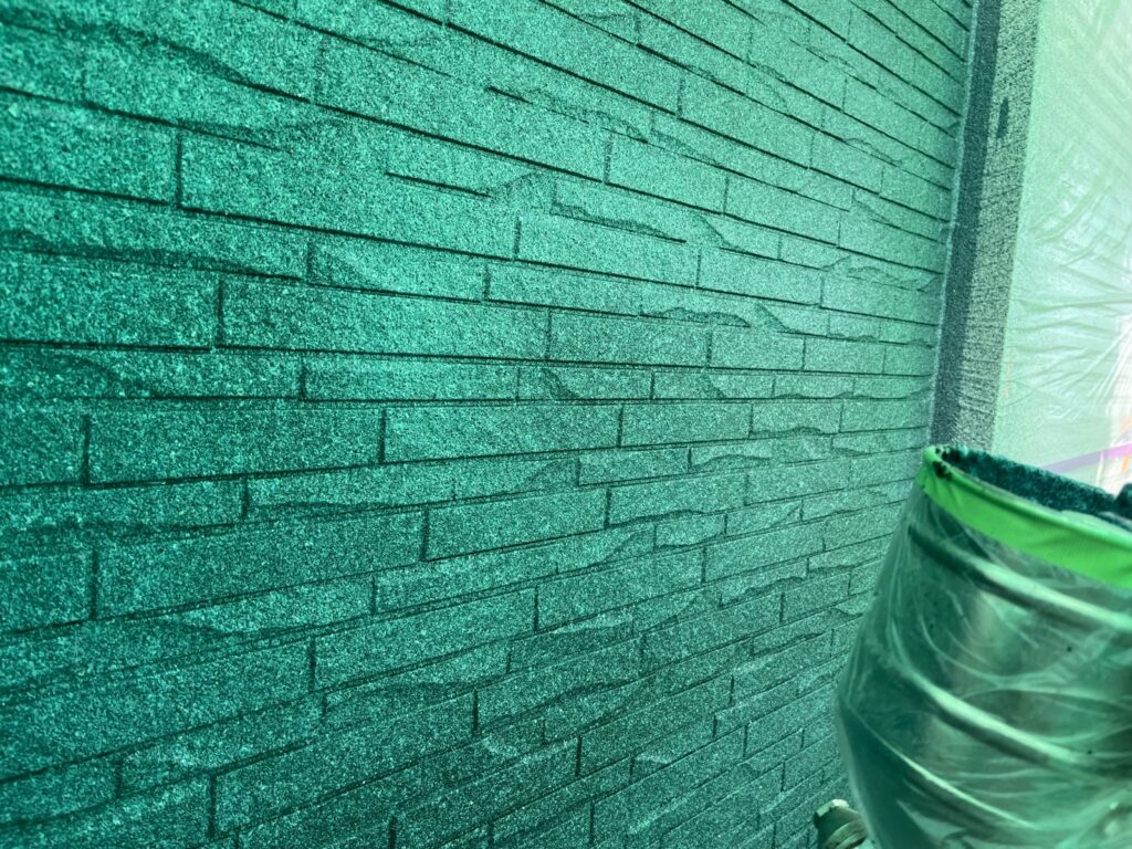 多彩模様上塗り