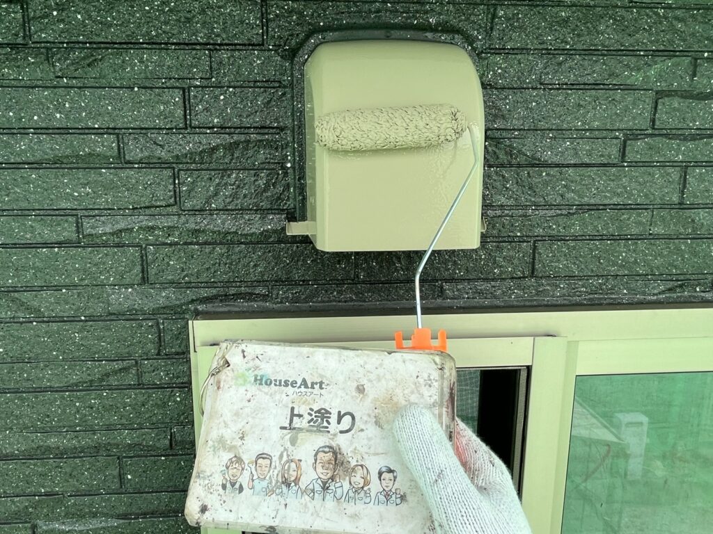 換気フード　上塗り