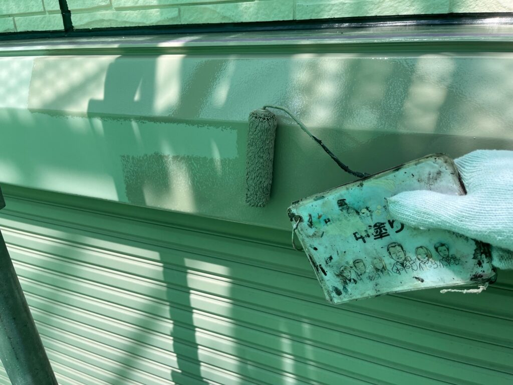 シャッターBOX　中塗り