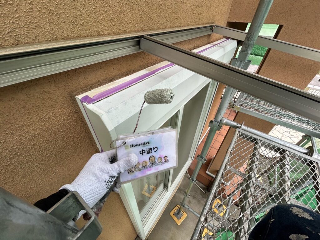 シャッターBOX　中塗り