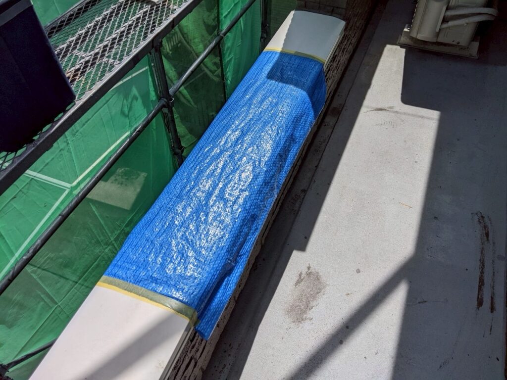 飛散防止作業
