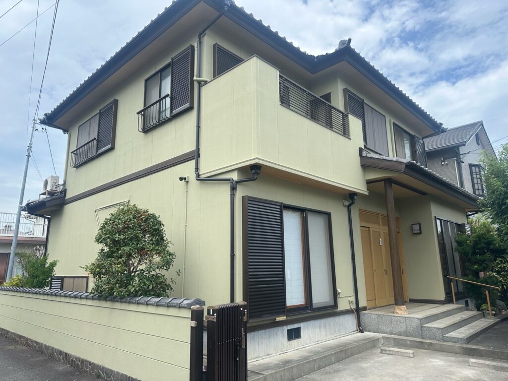施工後のお写真です。和風の風合いを活かした高級感溢れる仕上がりになりました