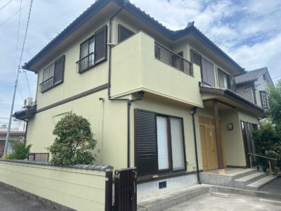 津市I様邸　外壁塗装事例