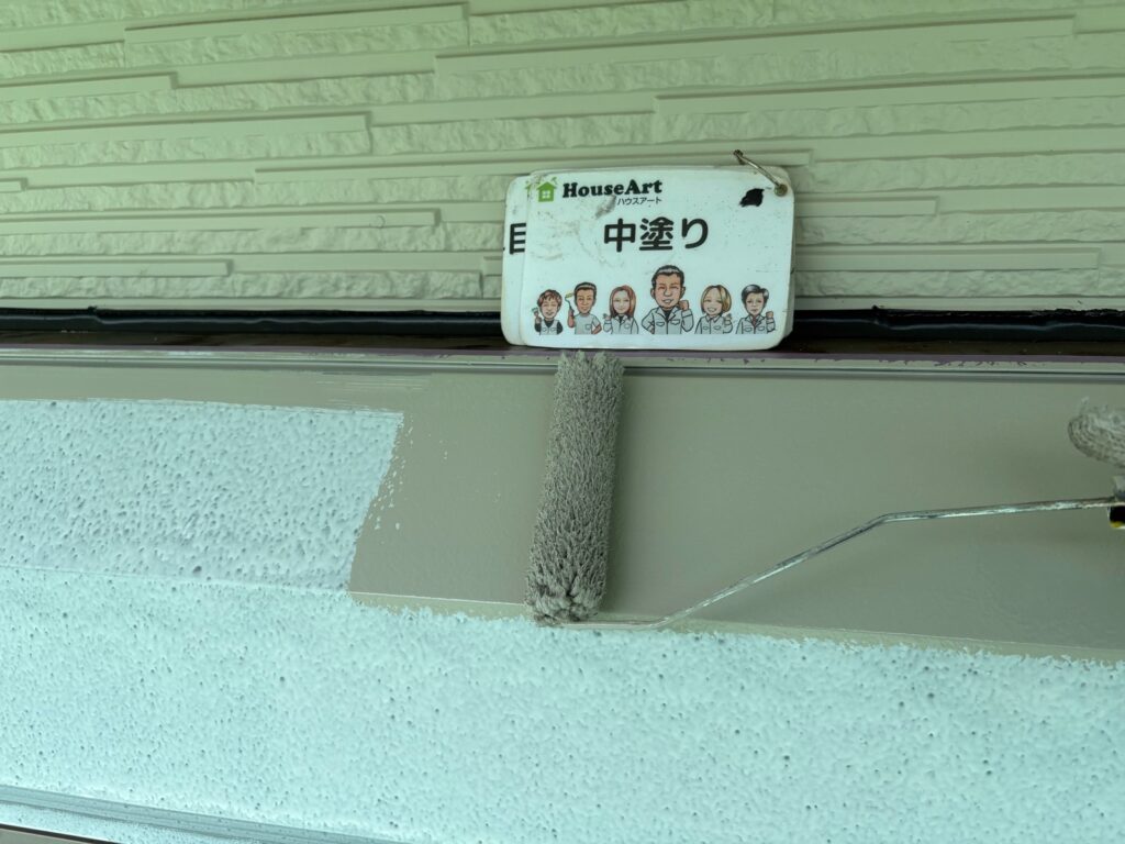 シャッターBOX　中塗り