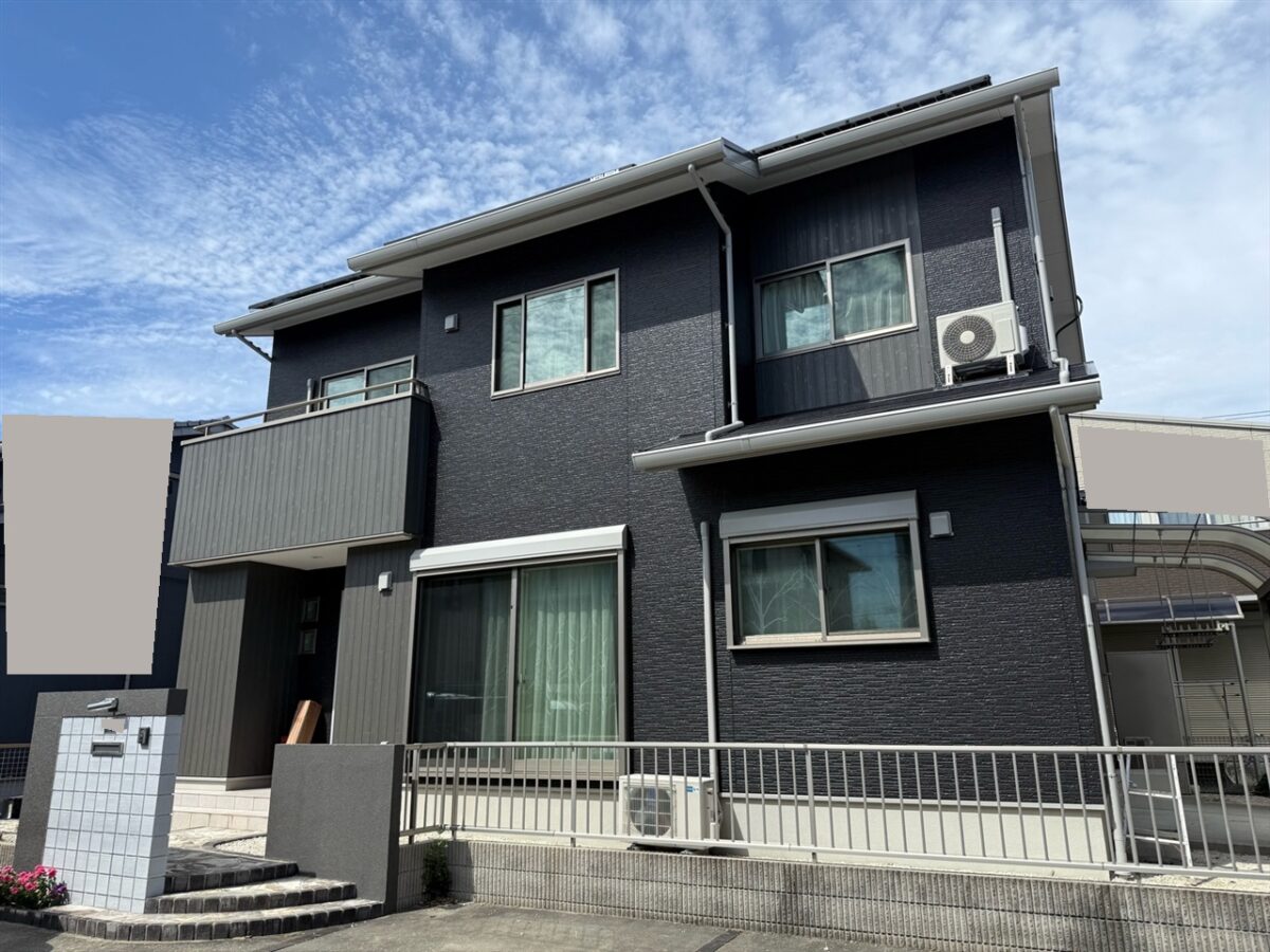 津市T様邸　屋根・外壁塗装事例