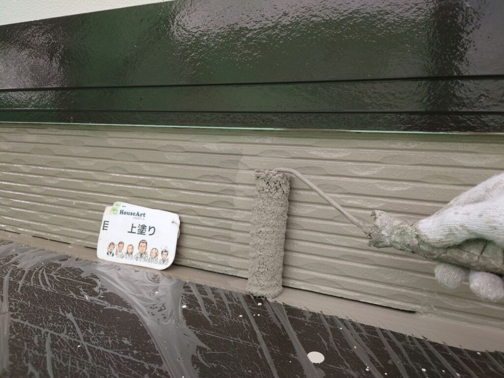 外壁　上塗り