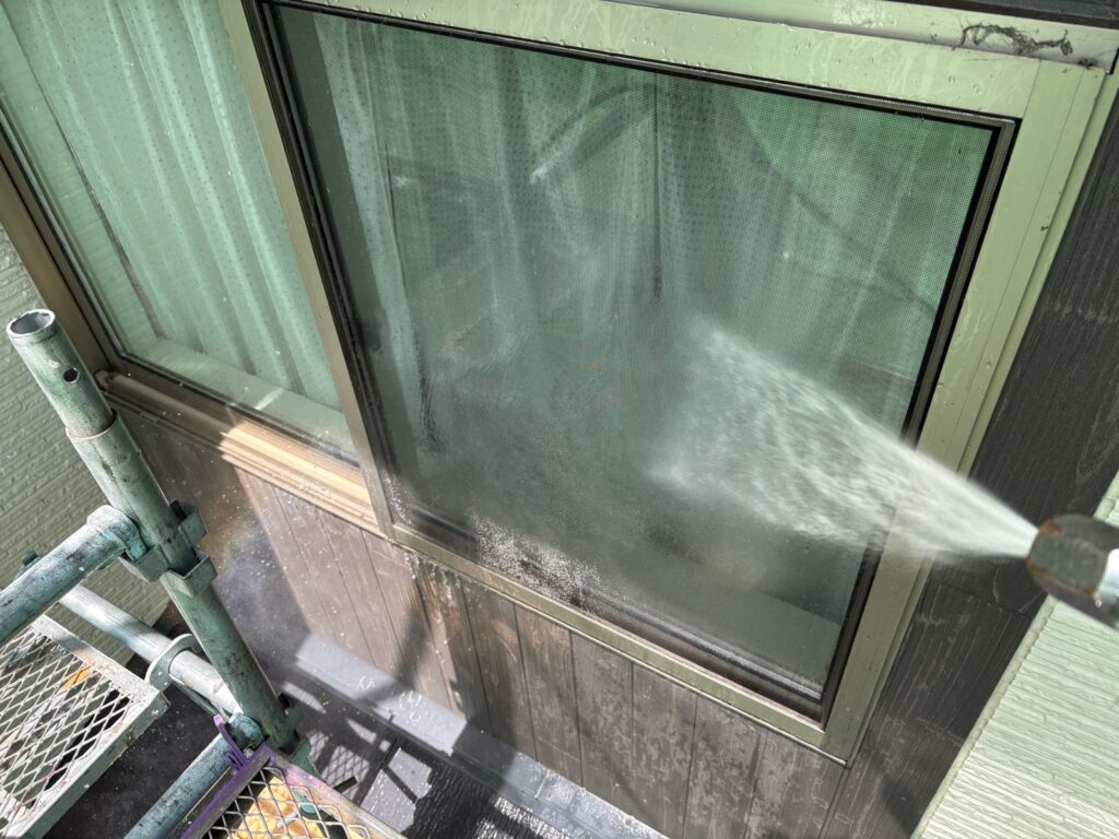 外壁　高圧洗浄
