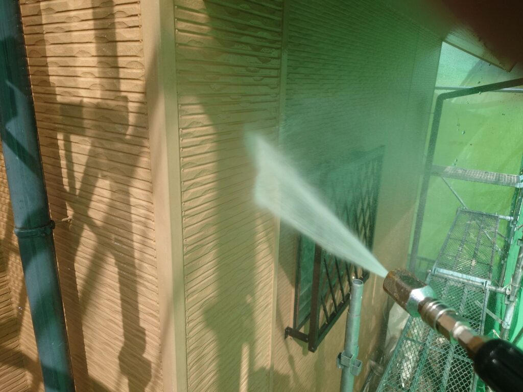 外壁　高圧洗浄