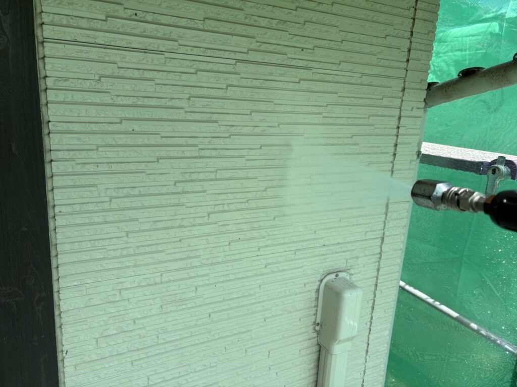 外壁　高圧洗浄