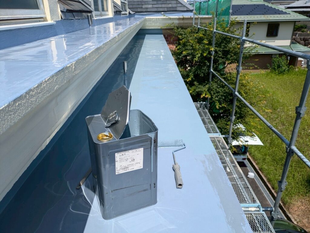 ウレタン防水　２回目
