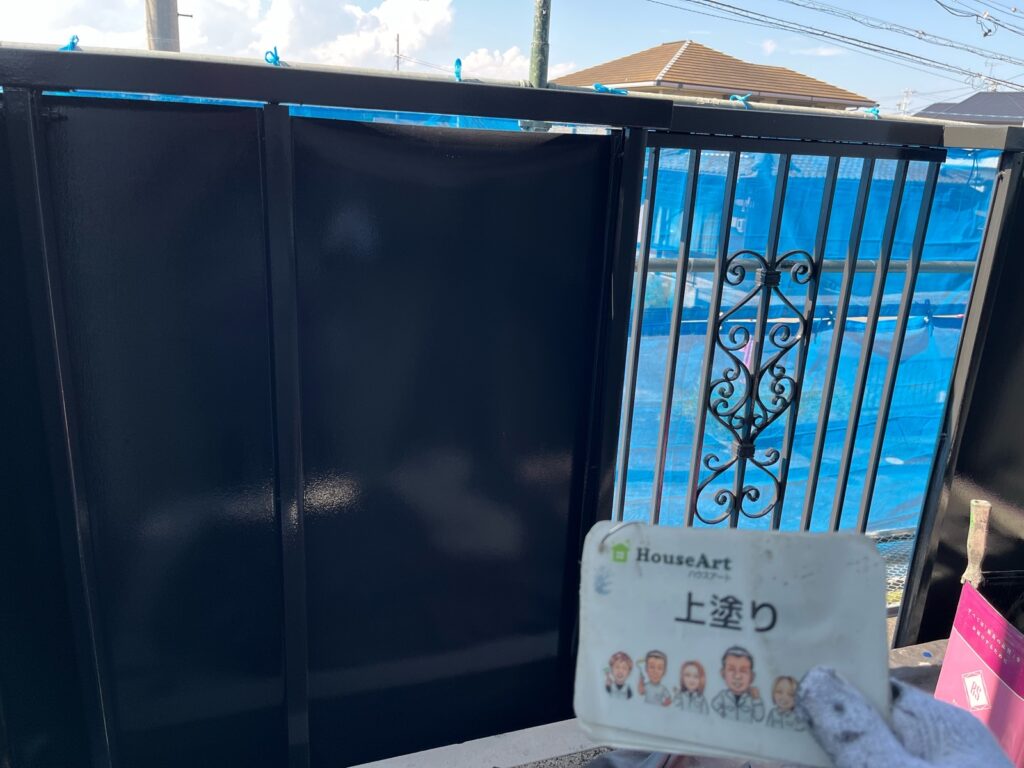 上塗り（ベランダ）