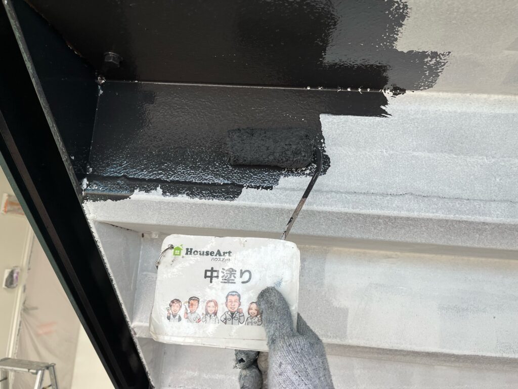 中塗り（階段）