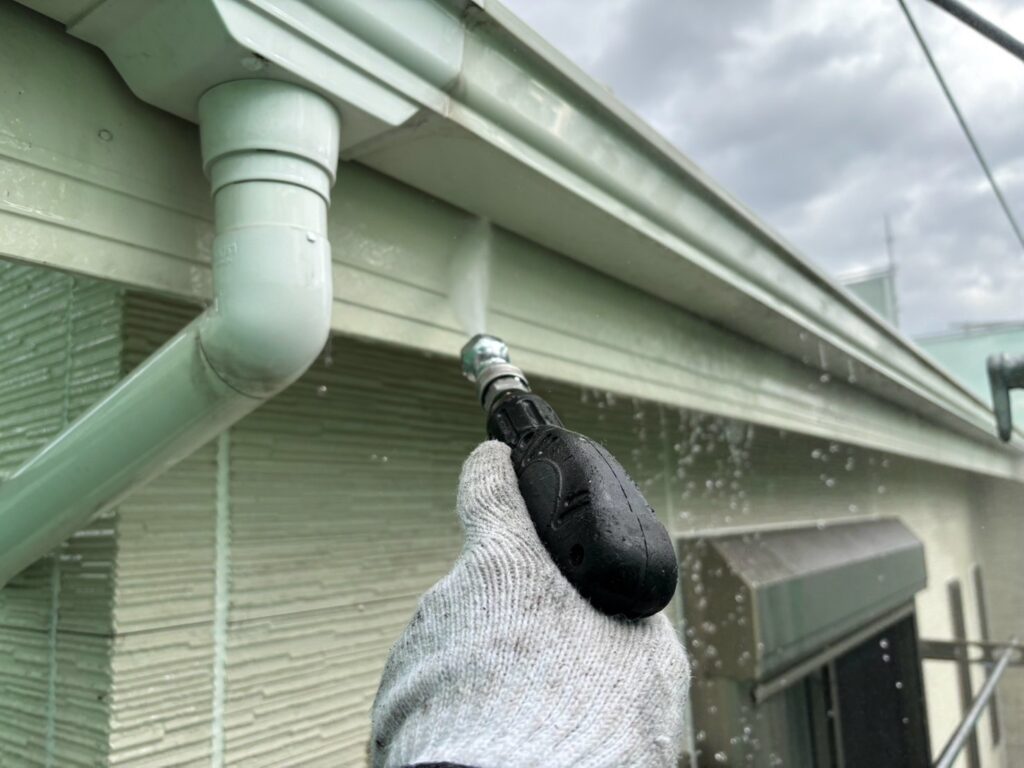 外壁　高圧洗浄