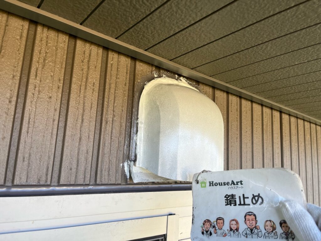ダクト　錆止め