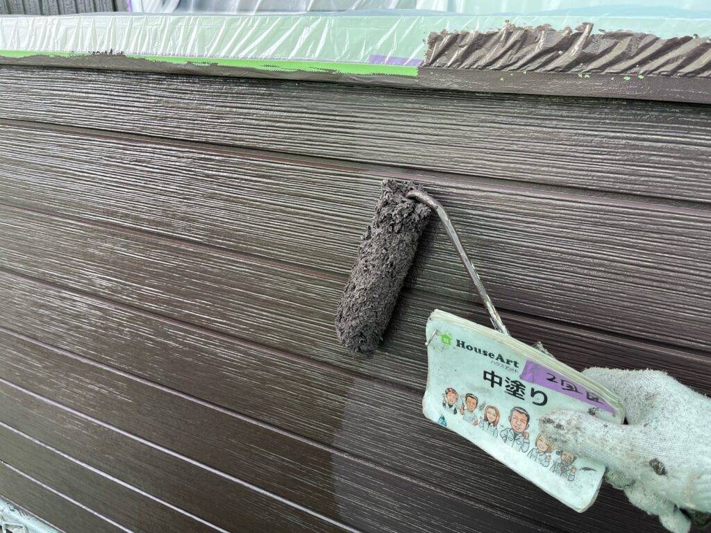 中塗り　2回目