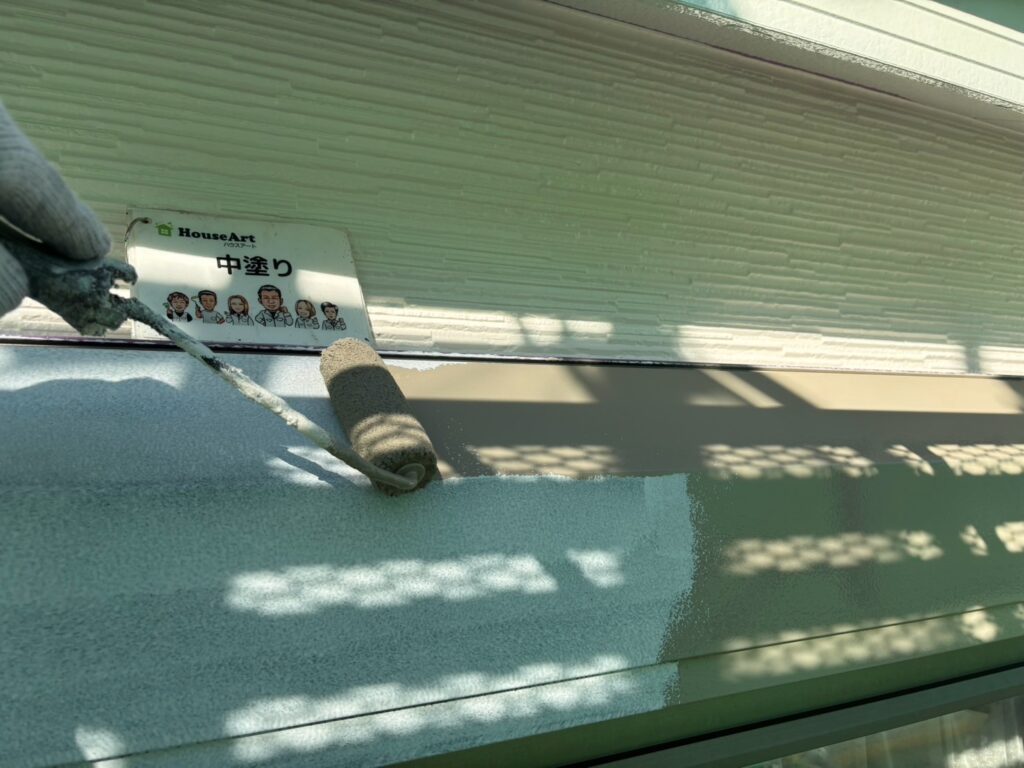 シャッターBOX　中塗り