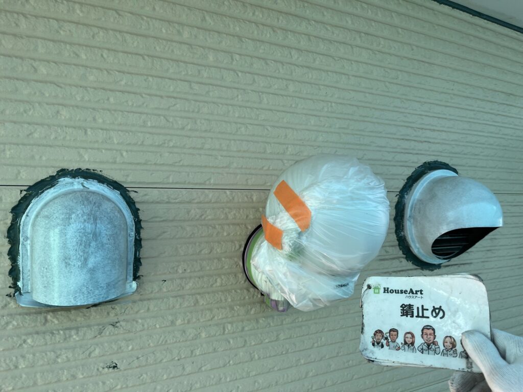 ダクト　錆止め
