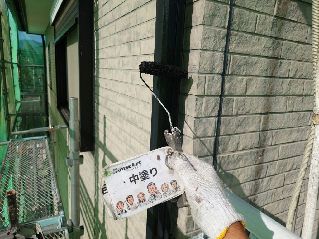 樋　中塗り