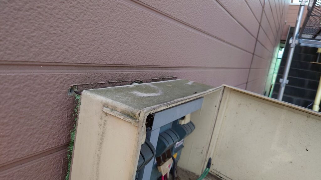 メーターBOX　再設置