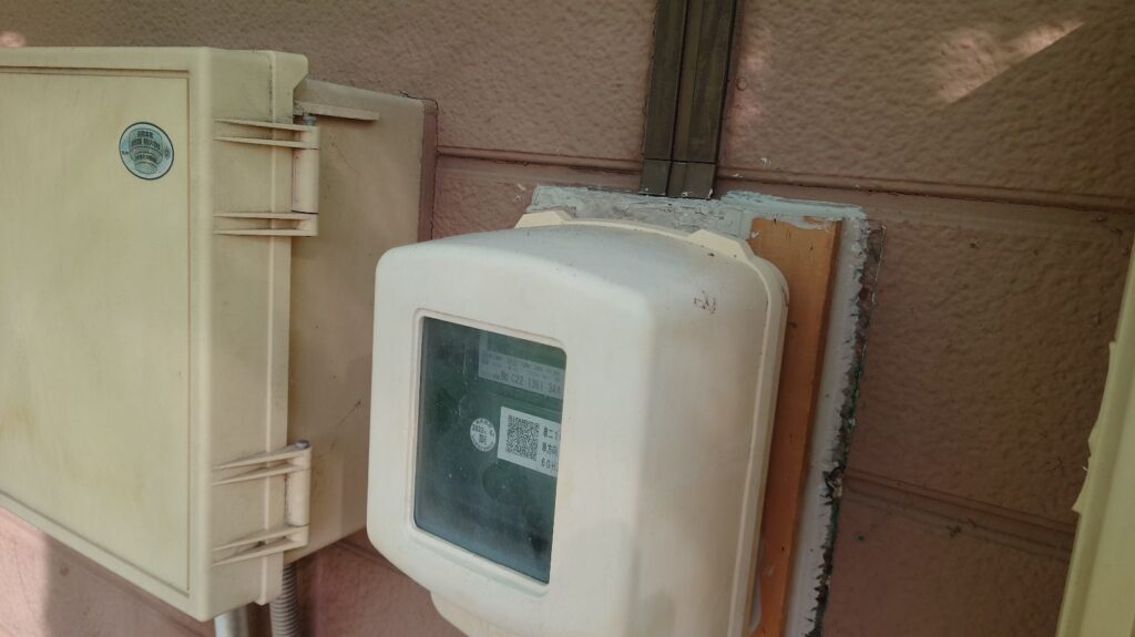 メーターBOX　補修
