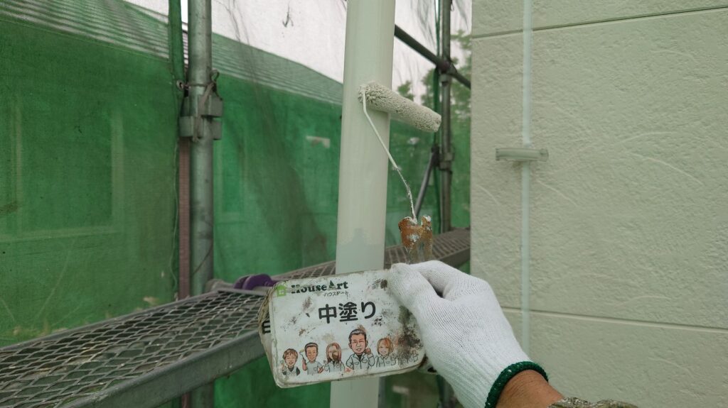 樋　中塗り