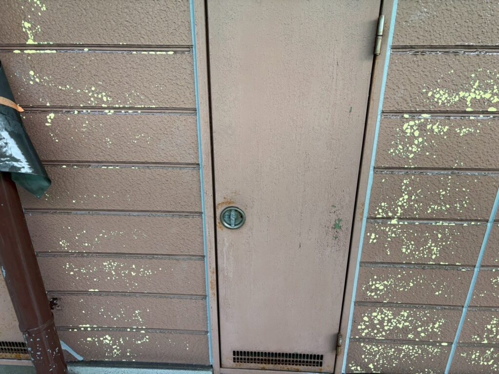 鉄部の塗膜の劣化