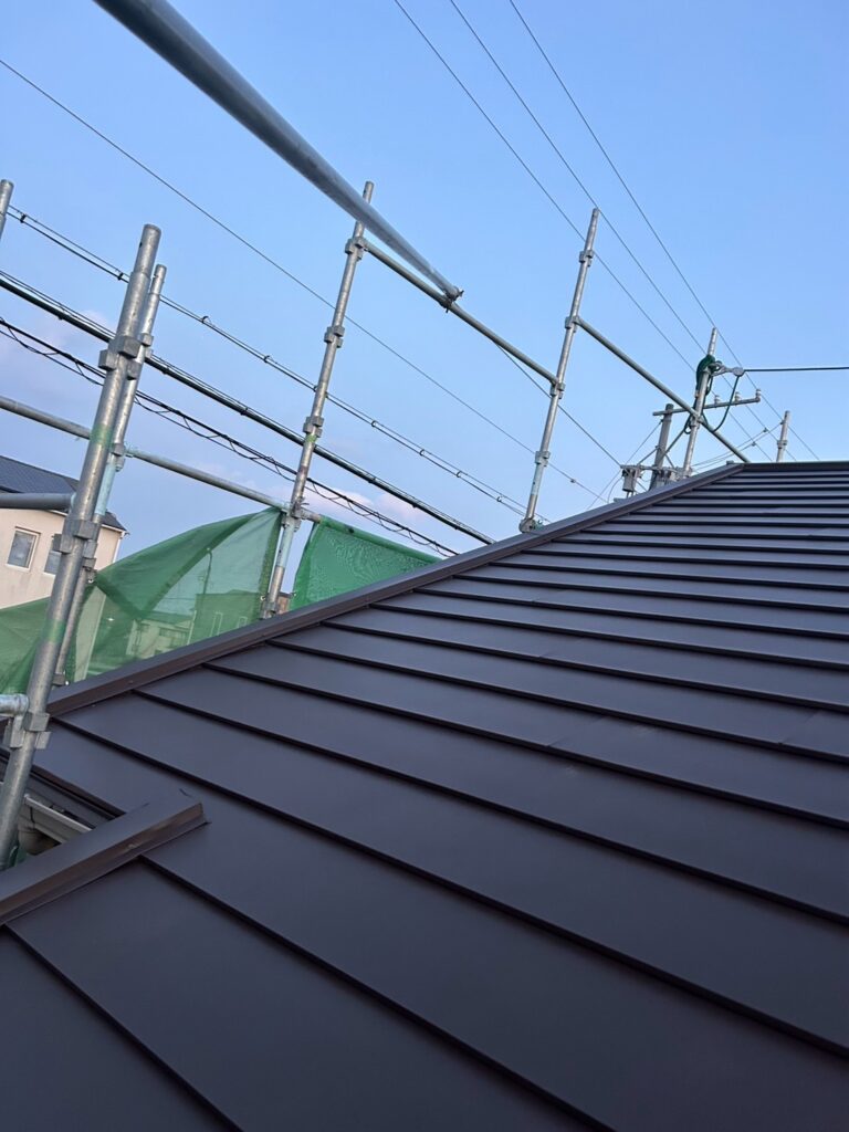 屋根　完成