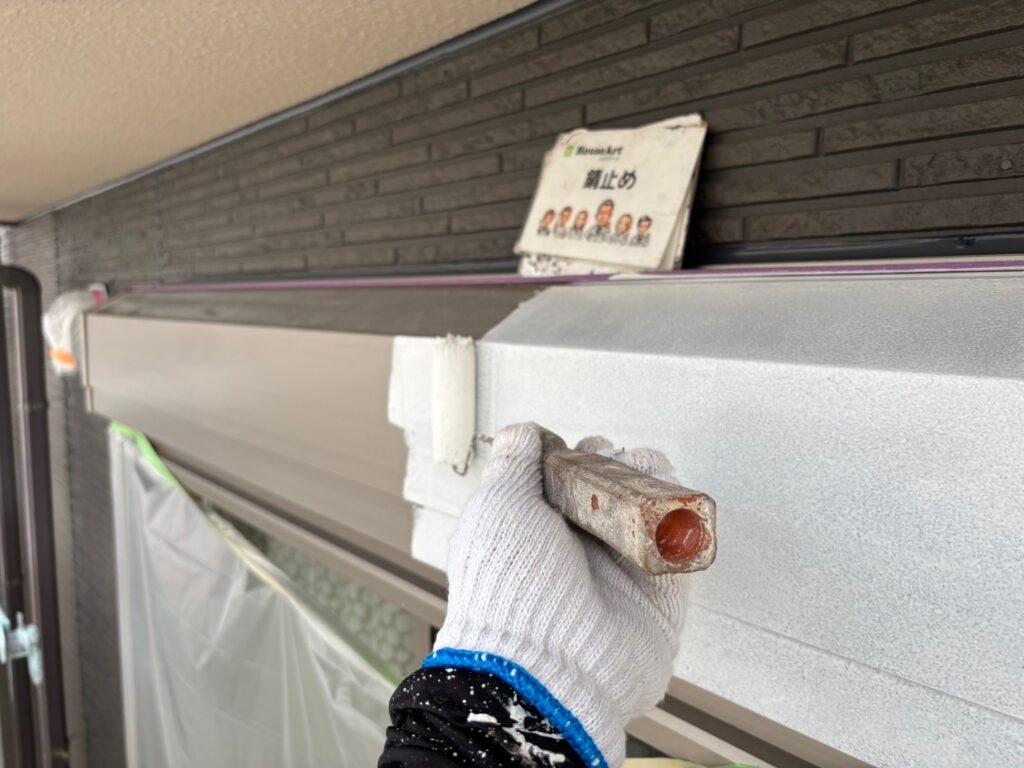 シャッターBOX　錆止め