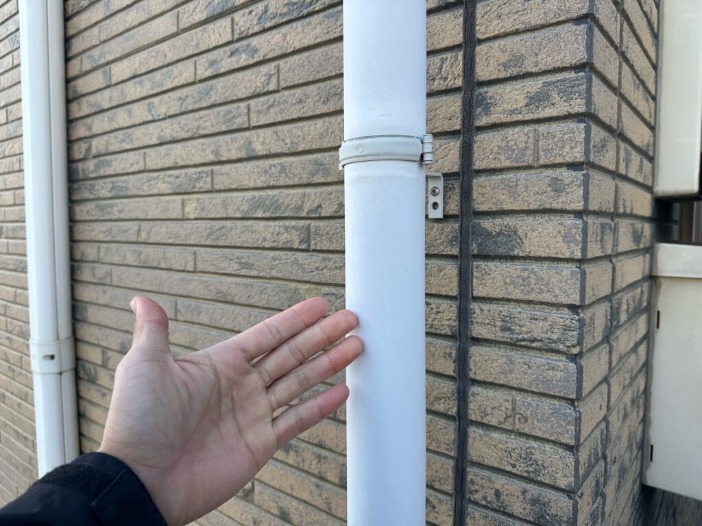 樋の色褪せ
