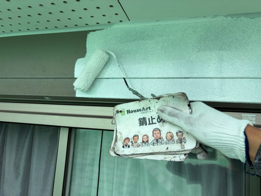 シャッターBOX　錆止め