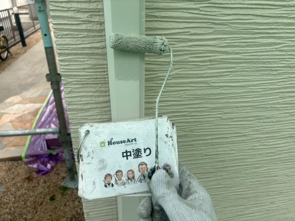 樋　中塗り