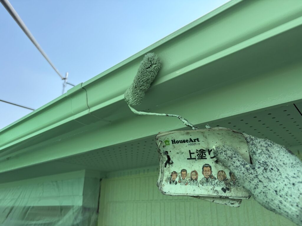 樋　上塗り